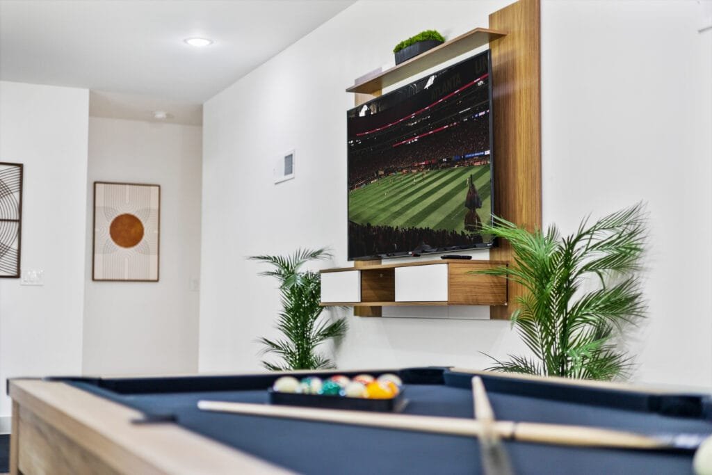 Unlock Stays corporate rental featuring modern amenities and stylish decor.